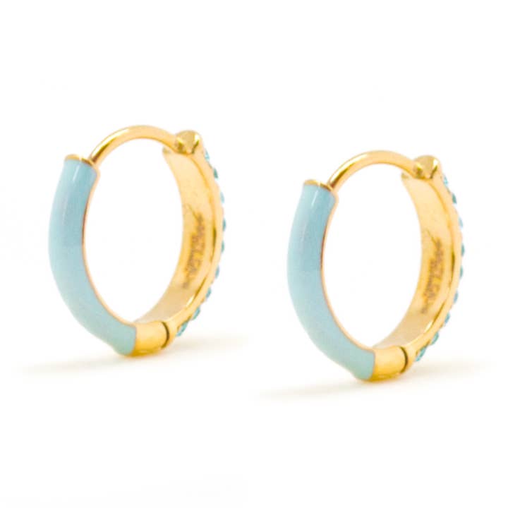 Gleam Mini Hoops for wholesale by SALTY CALI