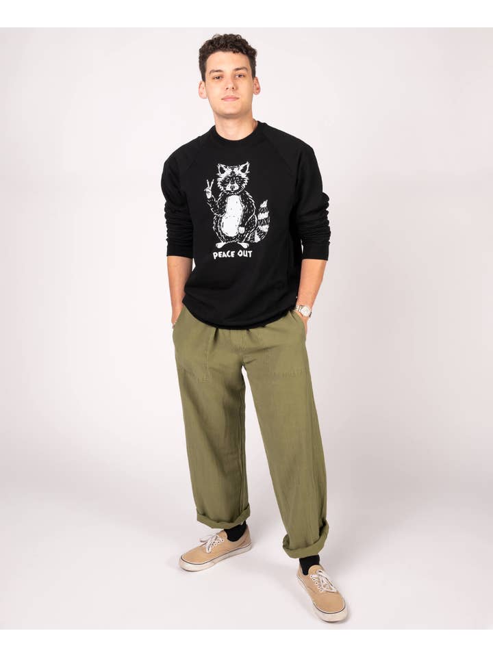 Soul Flower - Wholesale Pants - Men's - Hemp Yoga Pants - Moss2