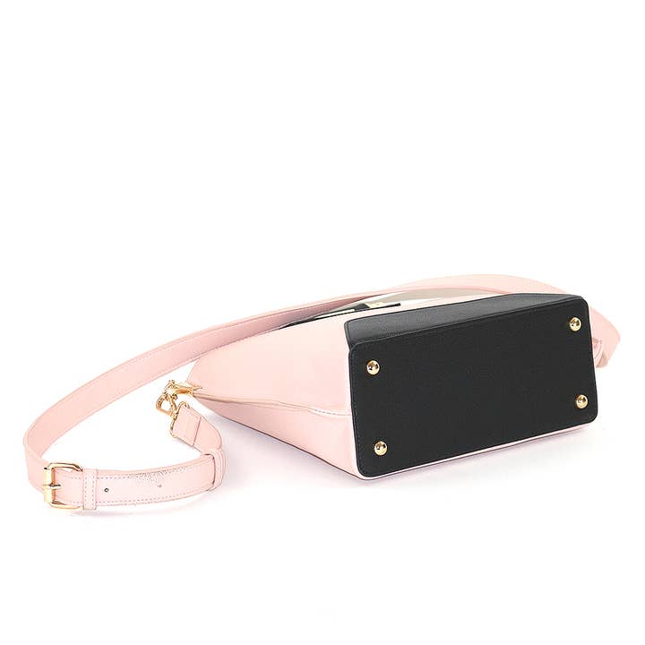 London JONES - Vente Sac à main avec poignée sur le dessus – femme - Sac Newport - Rose Mist3