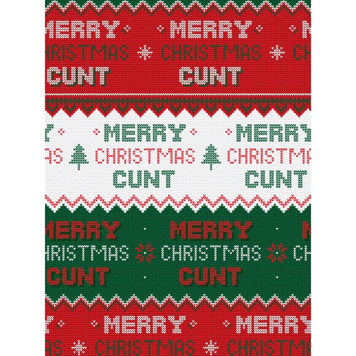 Brainbox Candy – papel de embrulho por atacado – Papel de embrulho de Natal rude - boceta** Pacote com 2 folhas dobradas**2