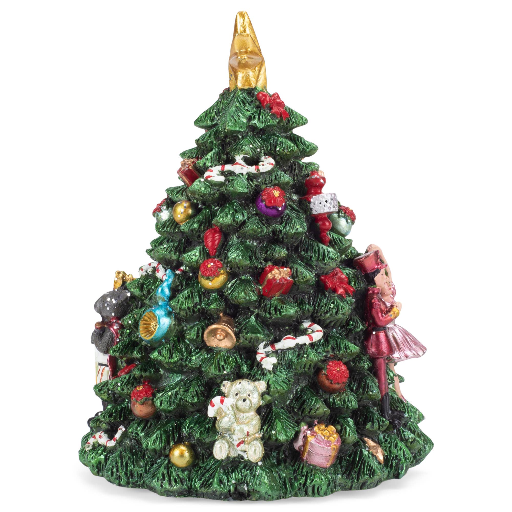 EAST AVENUE - Wholesale Decorative Tabletop Object - Ballet Christmas Tree Musical Decor1