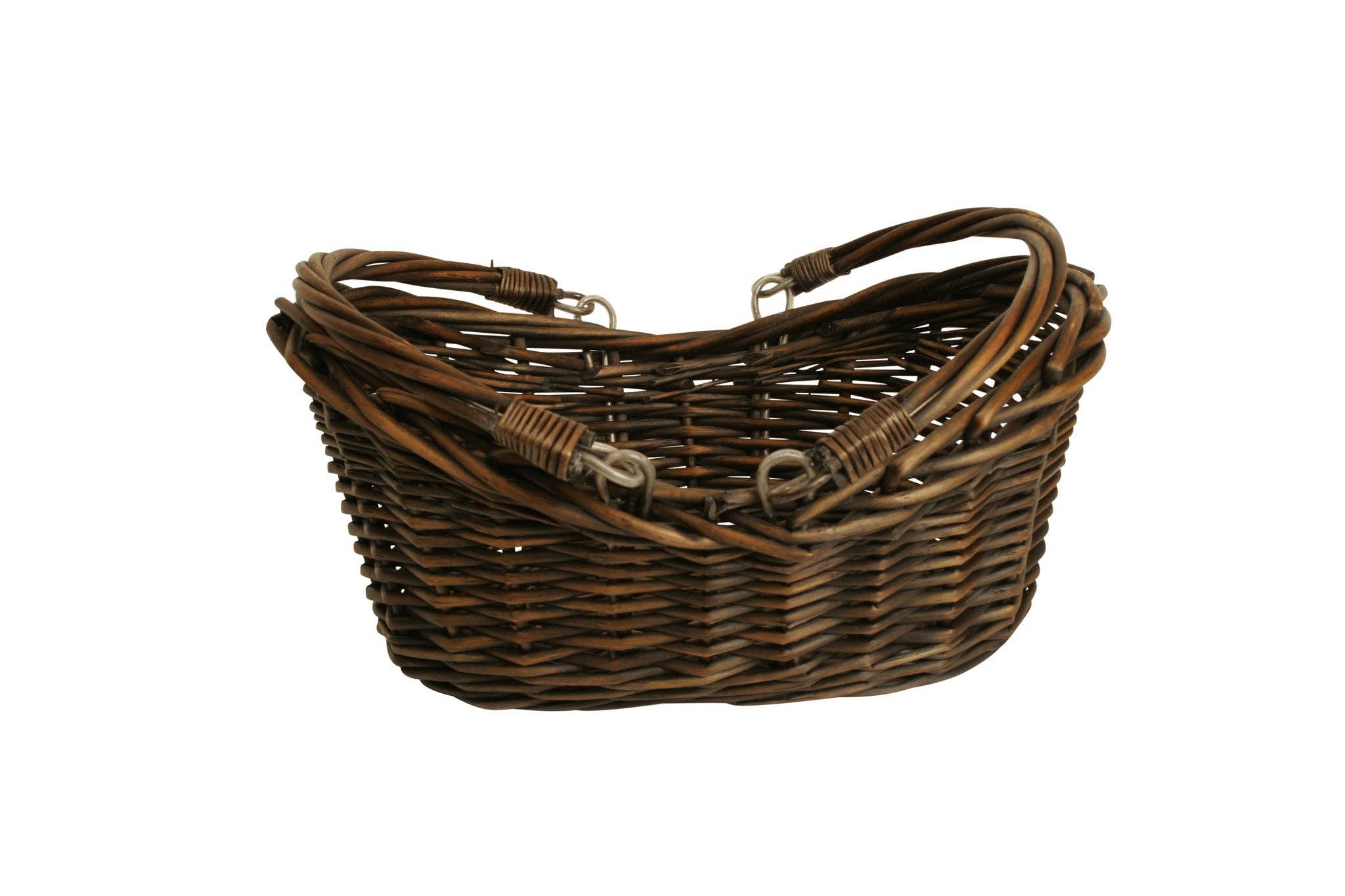 WALD IMPORTS - Wholesale Basket - 13.5" Brown Willow Basket1