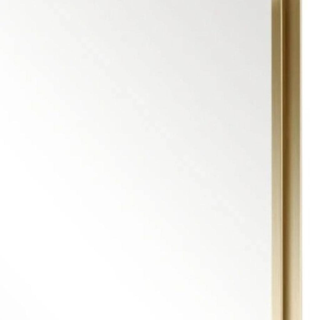 HomeRoots - Wholesale Vanity Mirror - 71" Gold Metal Framed Full Length Mirror3