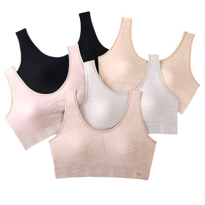 Texlina Women's Seamless Scoop Neck CloudSoft Bralette for wholesale by TEXLINA