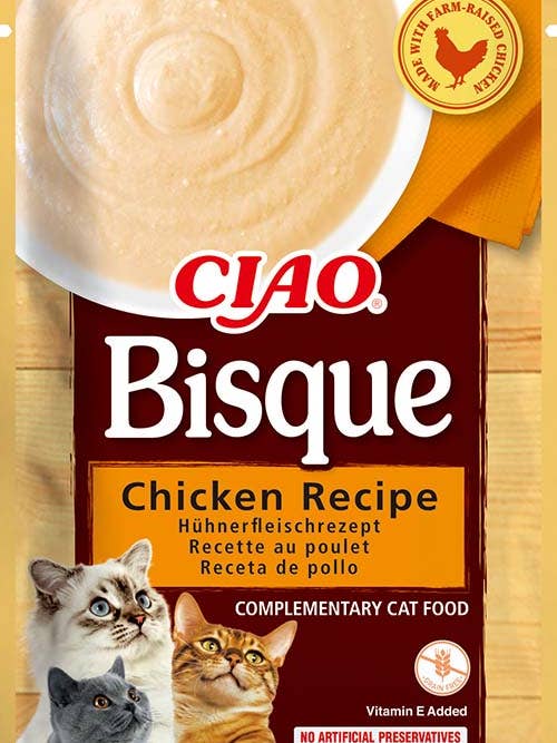 INABA Bisque Receita de Frango para Gatos. por atacado de Finest Petfoods