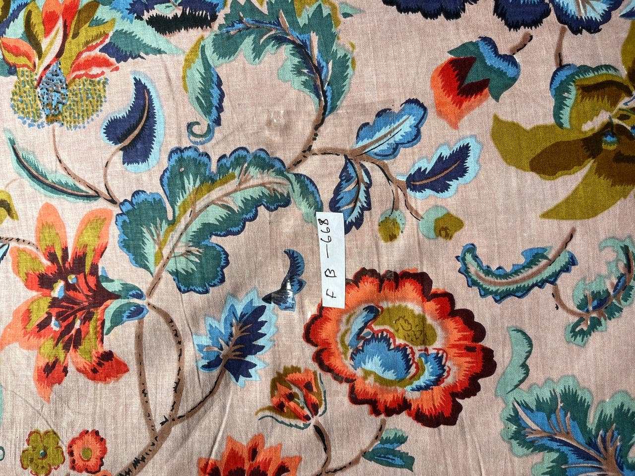 GYPSY STUDIO - Wholesale Fabric Paint - Printed Cotton Dressmaking Fabric Block Print Women Clothing2