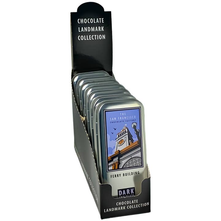 The San Francisco Chocolate Factory - Wholesale Chocolate Bar - San Francisco Landmark - Ferry Build - Dark Chocolate3
