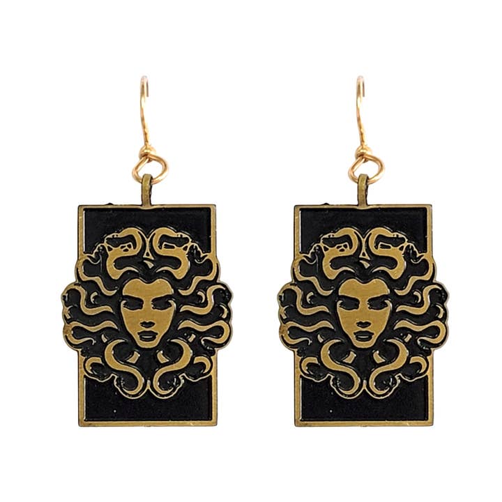 Brass Medusa Square for wholesale by Beautiful Medusa