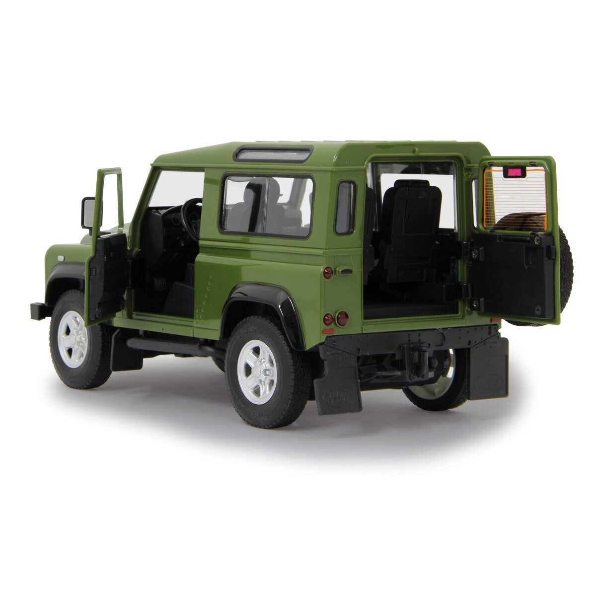 mhw24 - Wholesale Toy Car/Truck - Kids - Land Rover Defender 1:14 green 2.4GHz manual door8