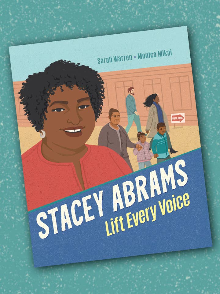 Stacey Abrams di Sarah Warren; Monica Mikai per la vendita all'ingrosso da parte di Lee & Low Books Inc
