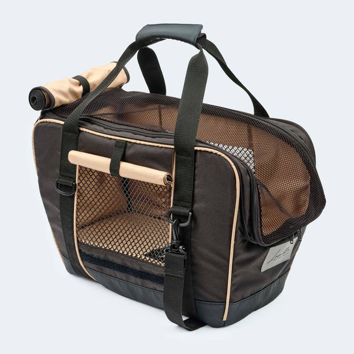 Leopold's Finest for dogs - Wholesale Pet Carrier - Dog - Bicycle bag for dogs black3