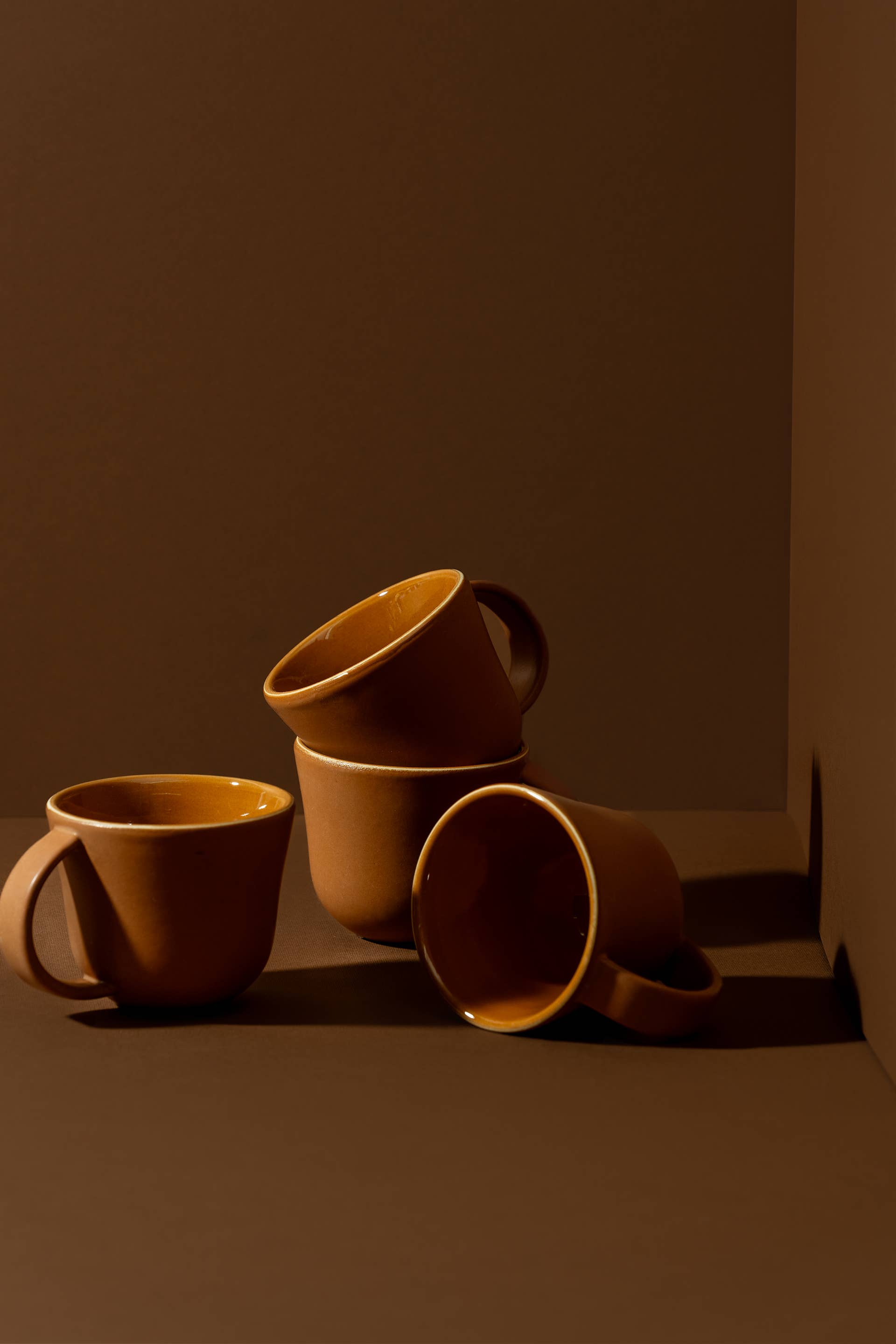 GHARYAN Stoneware & Olive Wood Tableware | Canada – wholesale Kaffekoppar – Handgjord stengodsmugg | Osun 200 ml7