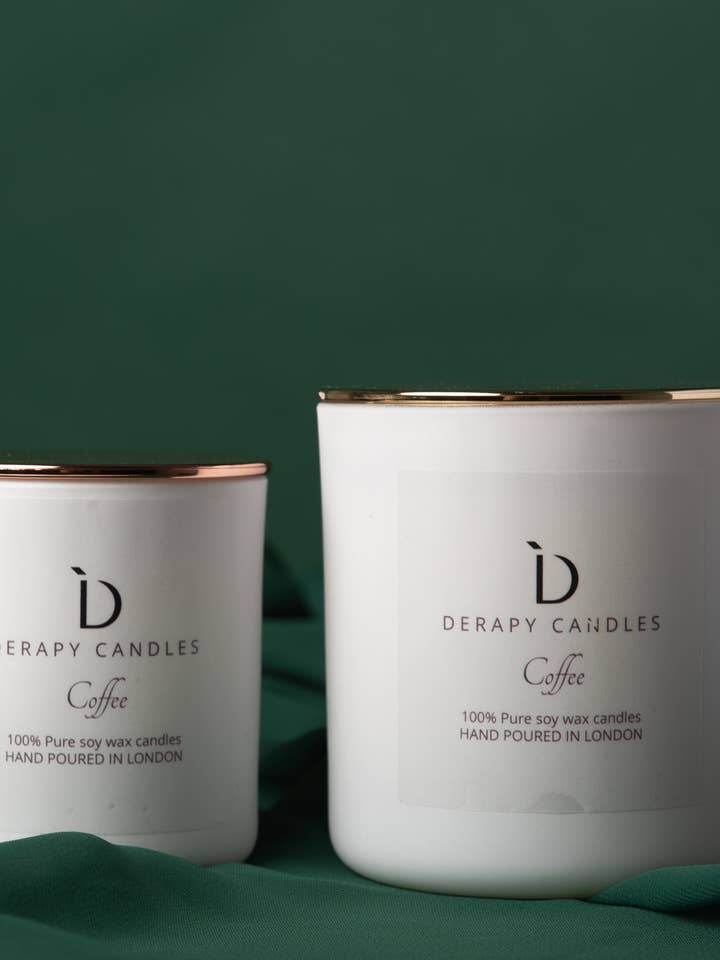 Brændt Kaffe Duftlys for engroshandel hos Derapy