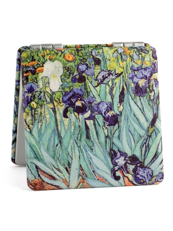 Van Gogh's Irises Travel Mirror for wholesale by Value Arts