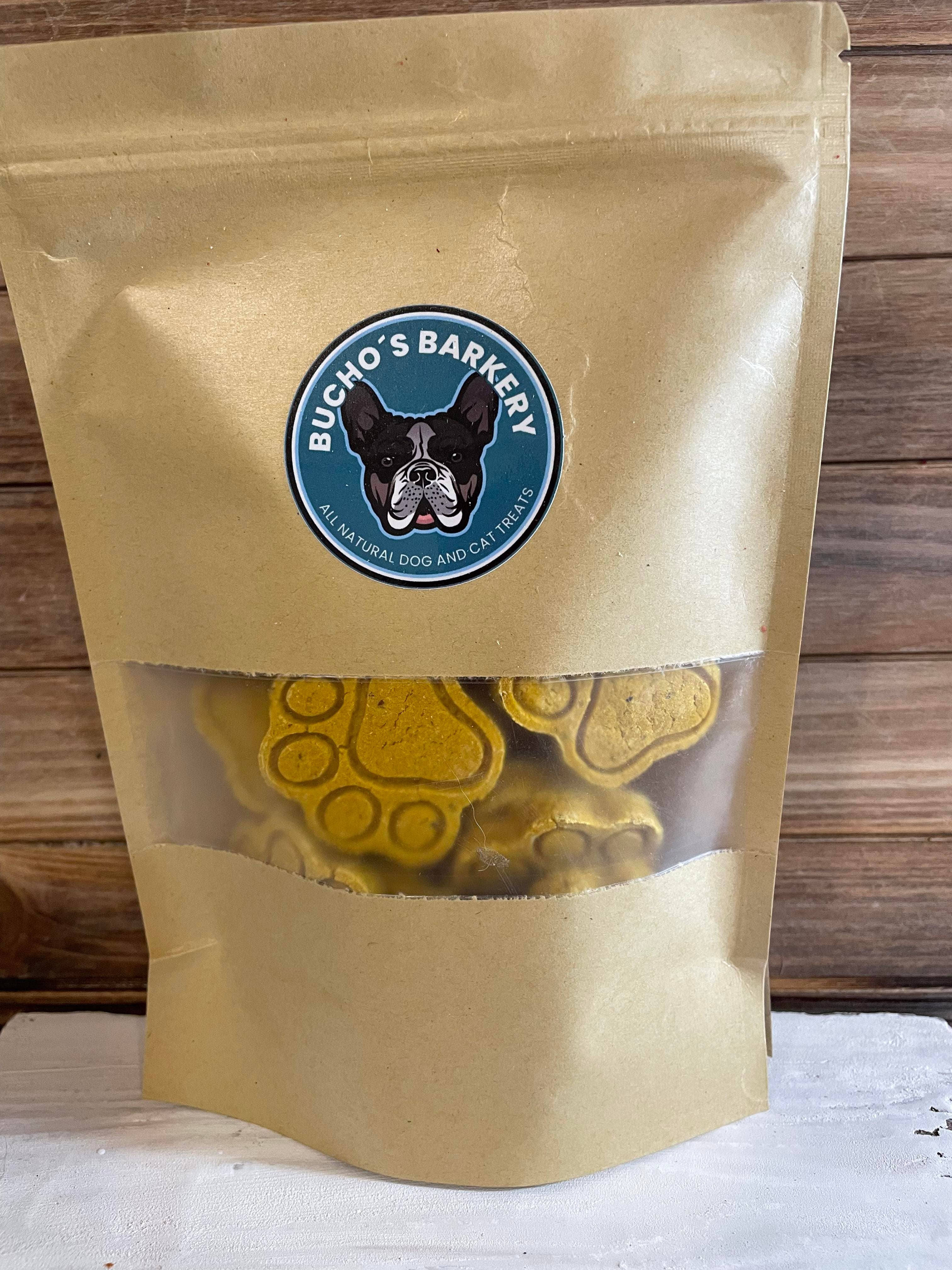 Bucho's Barkery - Wholesale Pet Treats - Dog - Pumpkin Paws - Dog Treats1