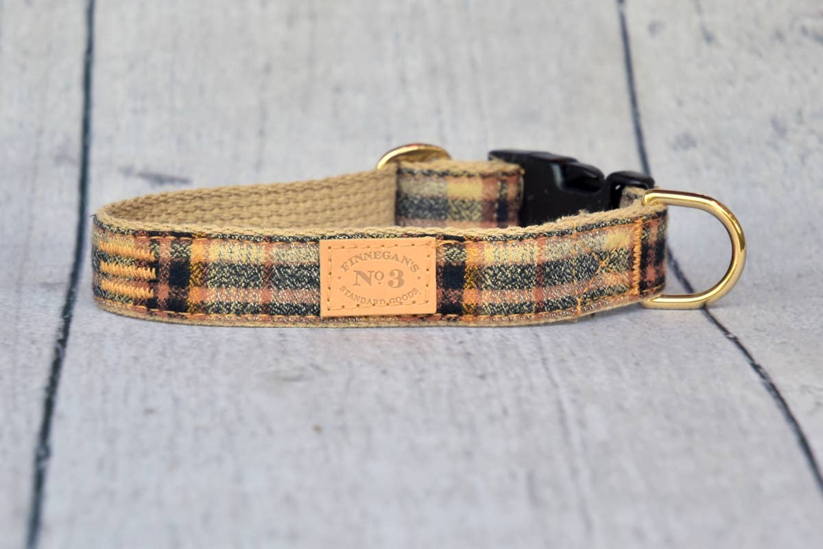 Finnegan’s Standard Goods – wholesale Bandana - Hund – Teddy Plaid Bandana2