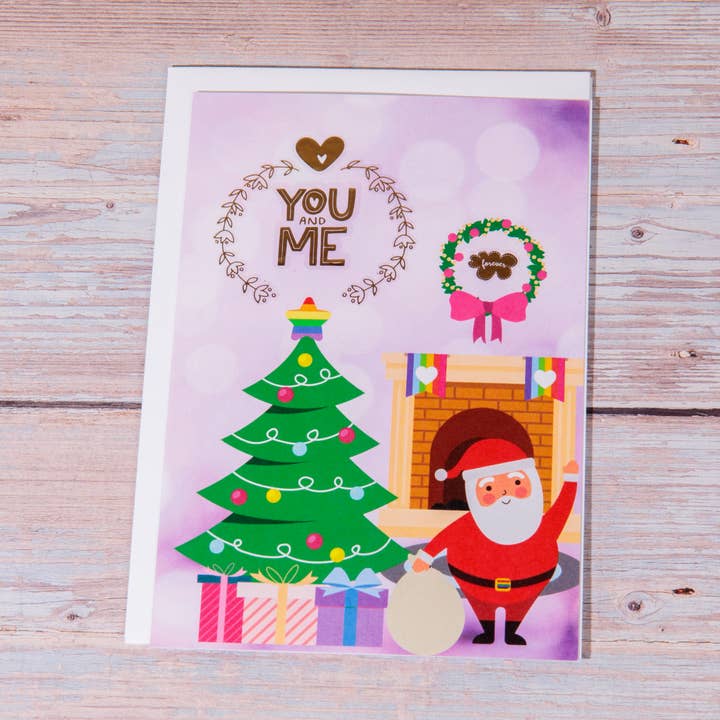 Babbo Natale sta arrivando in città (LGBTQ +) per la vendita all'ingrosso da parte di Lovespace Studio