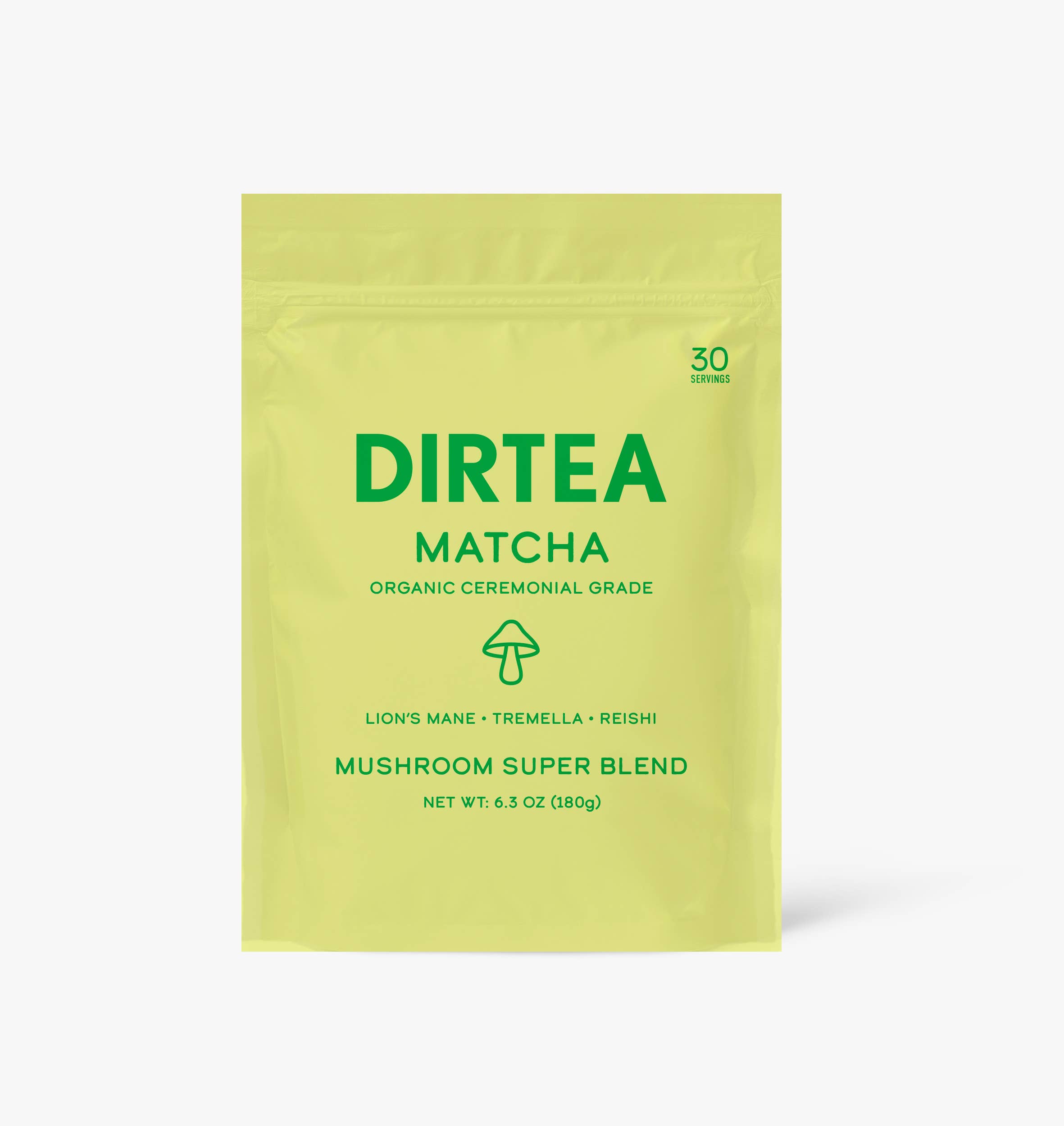 DIRTEA – wholesale Health/detox tea – Matcha - Mushroom Superblend