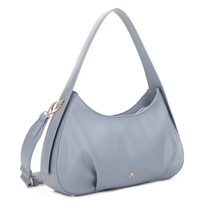 Isabelle Handbags - Wholesale Shoulder Bag - Women's - HL20626 Crescent Scrunched Shoulder Bag