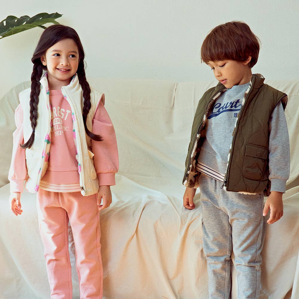 ToTo Heros - Wholesale Outerwear Vest - Kids - New Lottie Quilted & Fleeced Reversible Vest12
