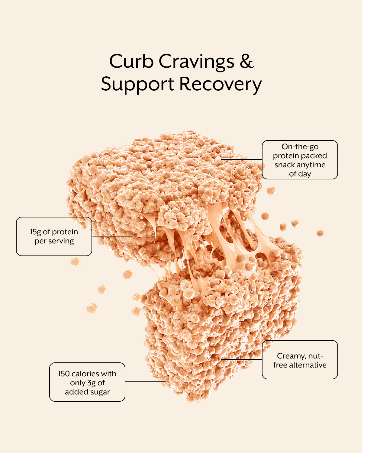 Promix - Wholesale Snack Bar - Sunflower Butter Protein Puff Bars1