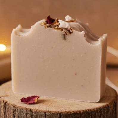 Rozentuin - Natuurlijke Rozenzeep (Bloemig) voor wholesale door SOAPMATE