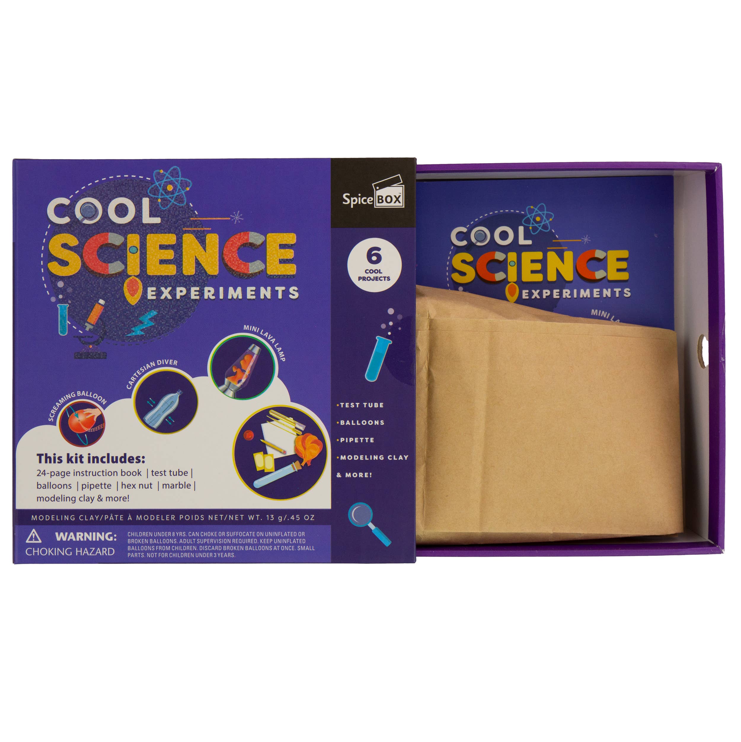 SpiceBox Product Development LTD - Wholesale DIY Craft Kit - Kids - Kits-to-Go Cool Science1
