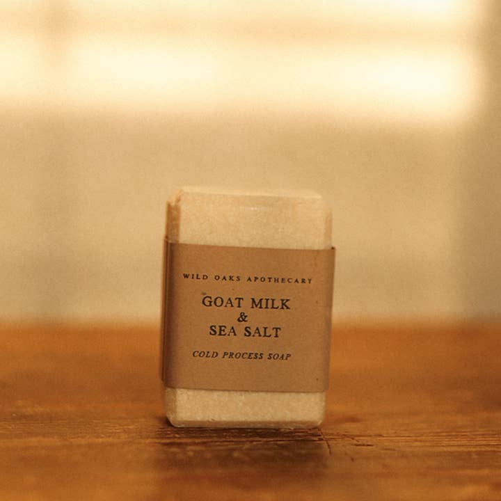 Wild Oaks Apothecary - Wholesale Bar Soap - Goat Milk and Sea Salt Soap