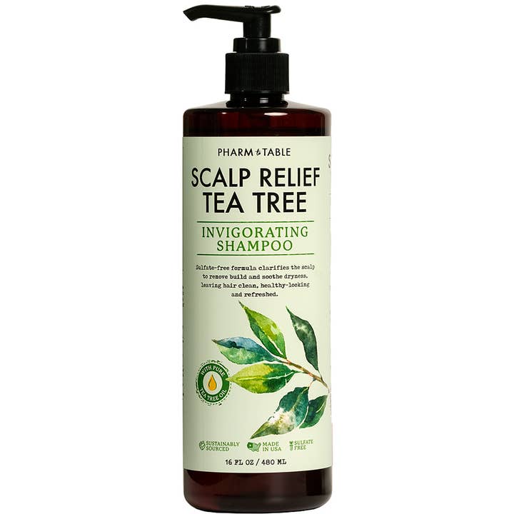 Pharm to Table Scalp Relief Tea Tree Shampoo Sulfate-Free for wholesale by Kira Labs