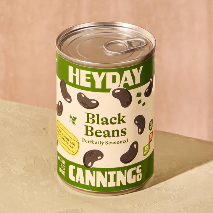 Heyday Canning Co. - Wholesale Beans - Perfectly Seasoned Black Beans0
