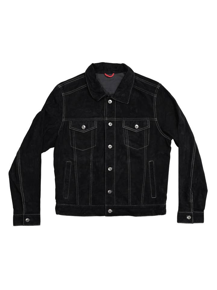 Iron & Resin - Vente Veste – homme - Veste en daim de chèvre Highwayman1