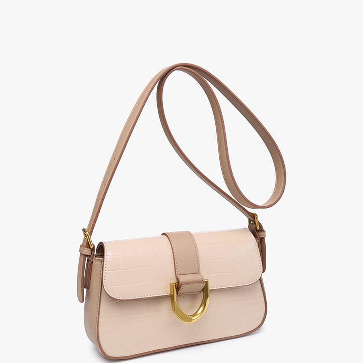 Jen & Co. - Wholesale Satchel - Women's - JN2263 Lima Croc-Embossed Satchel/Shoulder Bag2