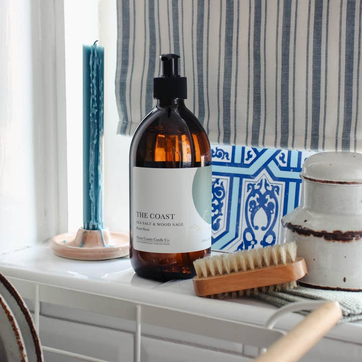 Home County Co. - Wholesale Hand Soap/Wash - The Coast - Sea Salt and Wood Sage Hand Soap