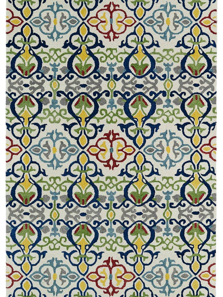 Global Inspiration Collection Multi 3'6"x5'6" Rectangle Rug for wholesale by contempo fashion