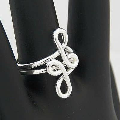 Costello International - Venta al por mayor Anillo de banda/apilable - Anillos de plata Art Deco11