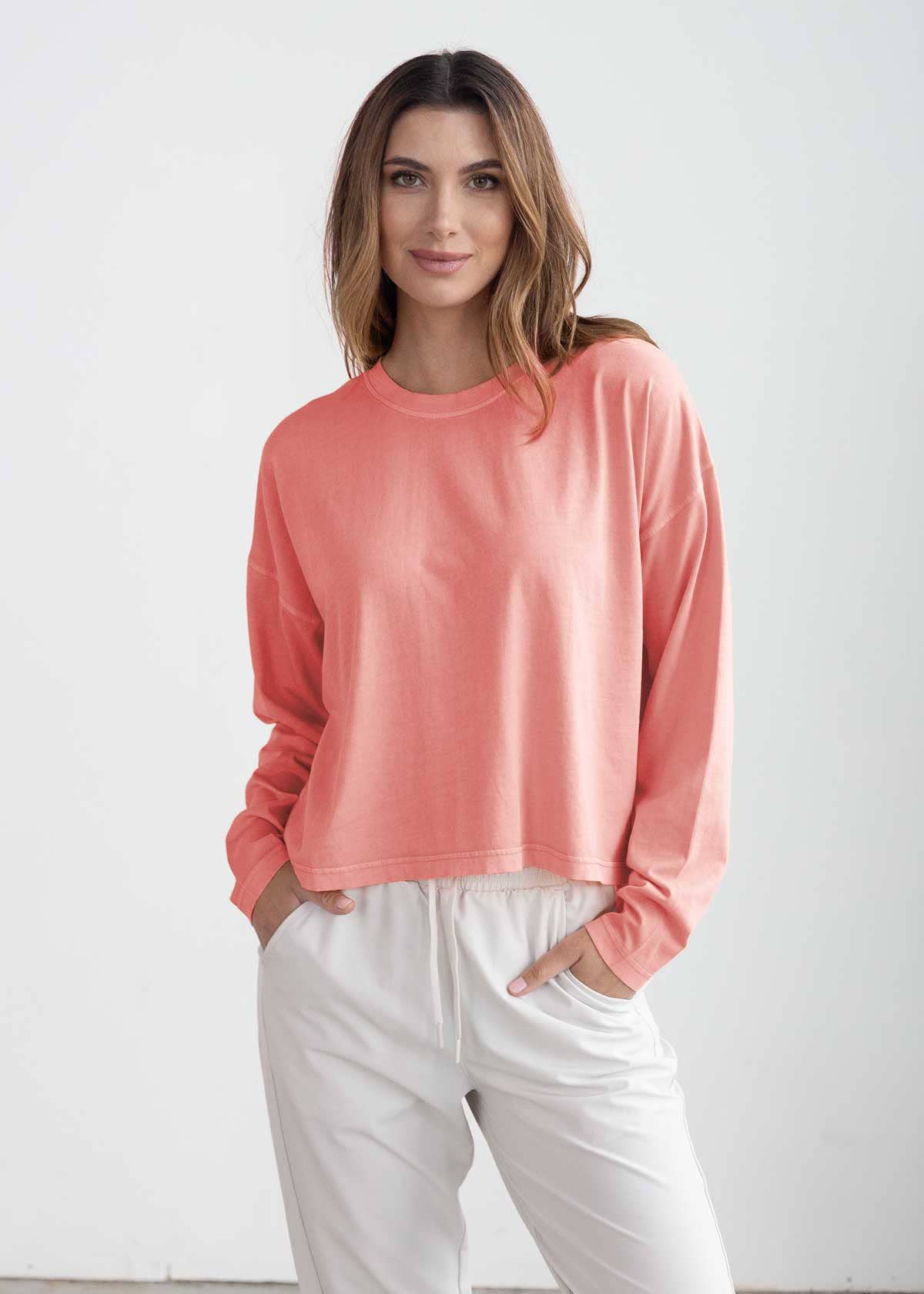 chicka-d - Vente Sweat-shirt – femme - Bar Harbor à manches longues, en toutes couleurs3