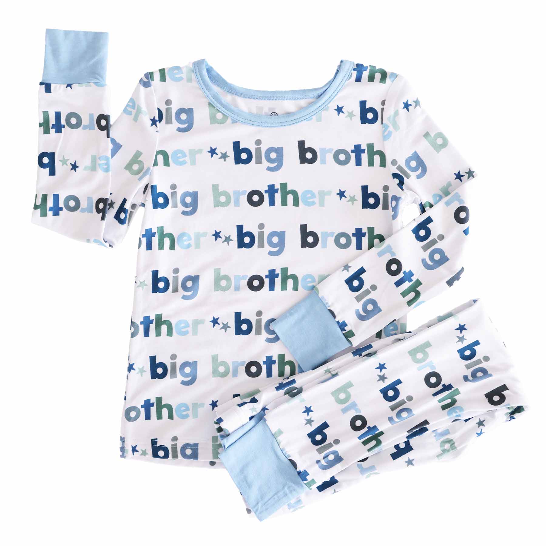 Caden Lane - Wholesale Sleepwear Set - Kids - Big Brother Two Piece Pajama Set3