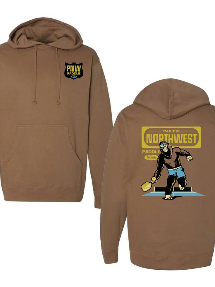 Pickleball Hoodie Mushroom for wholesale by Northwest Vibes Supply Co.