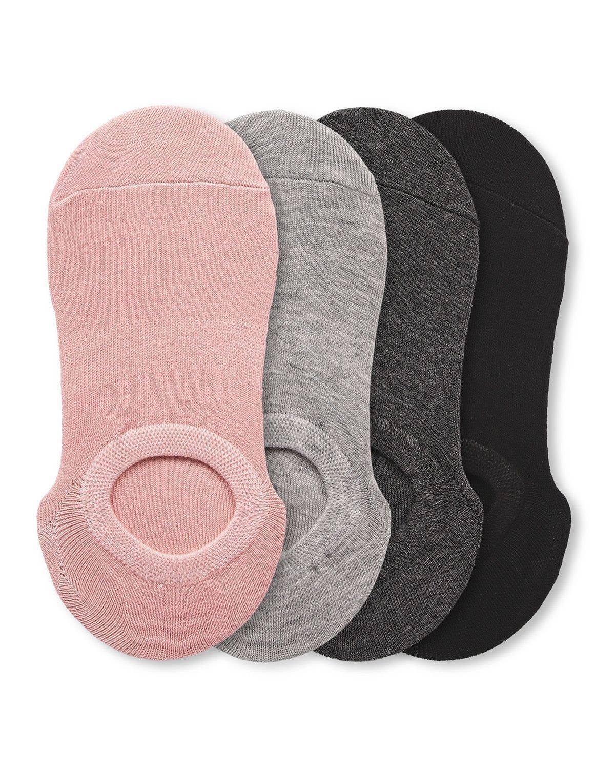 Infinity Classics International Inc. - Wholesale Socks - Women's - No Show Cotton Blend Sneaker Liner 7 Pair Pack2