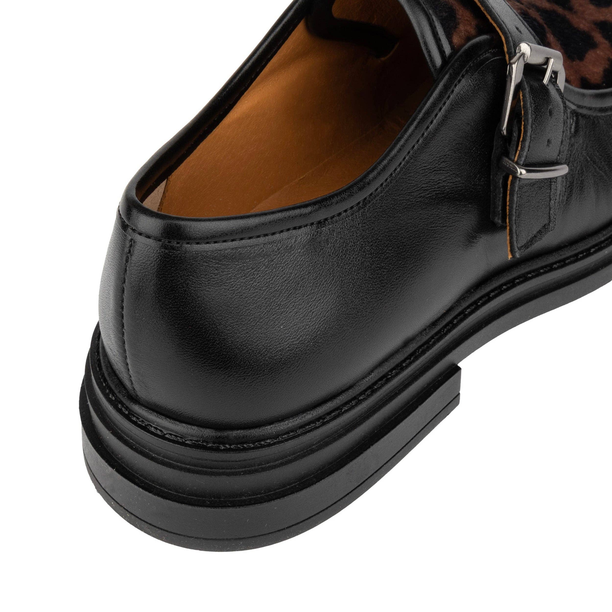 Embassy London – wholesale Loafers – Women's – Strapp - Black & Cow7