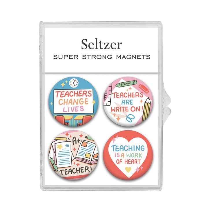 Teachers Magnet Set for wholesale by Seltzer Goods