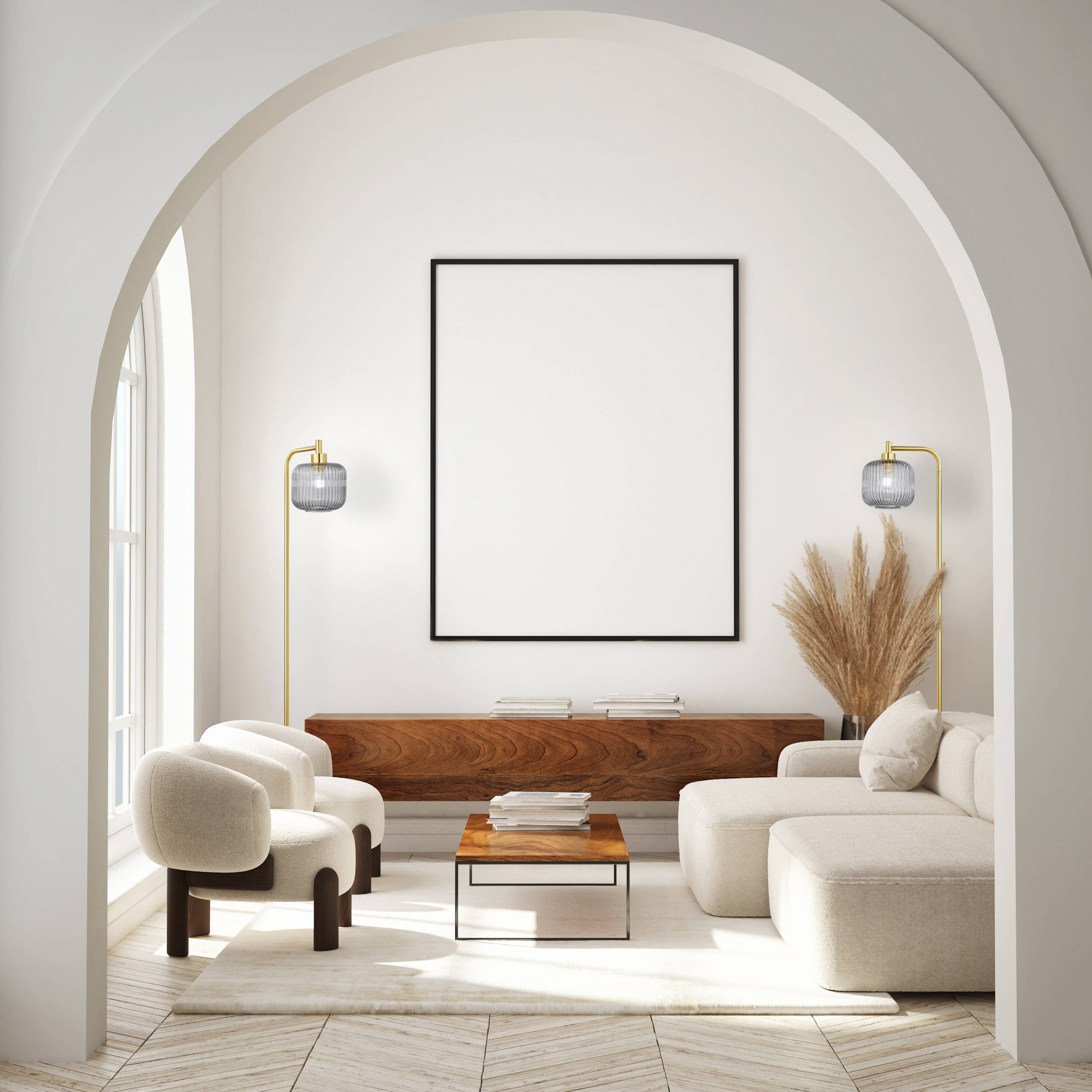 River of Goods - Wholesale Floor Lamp - 63"H Rowan Globe Shade Floor Lamp17