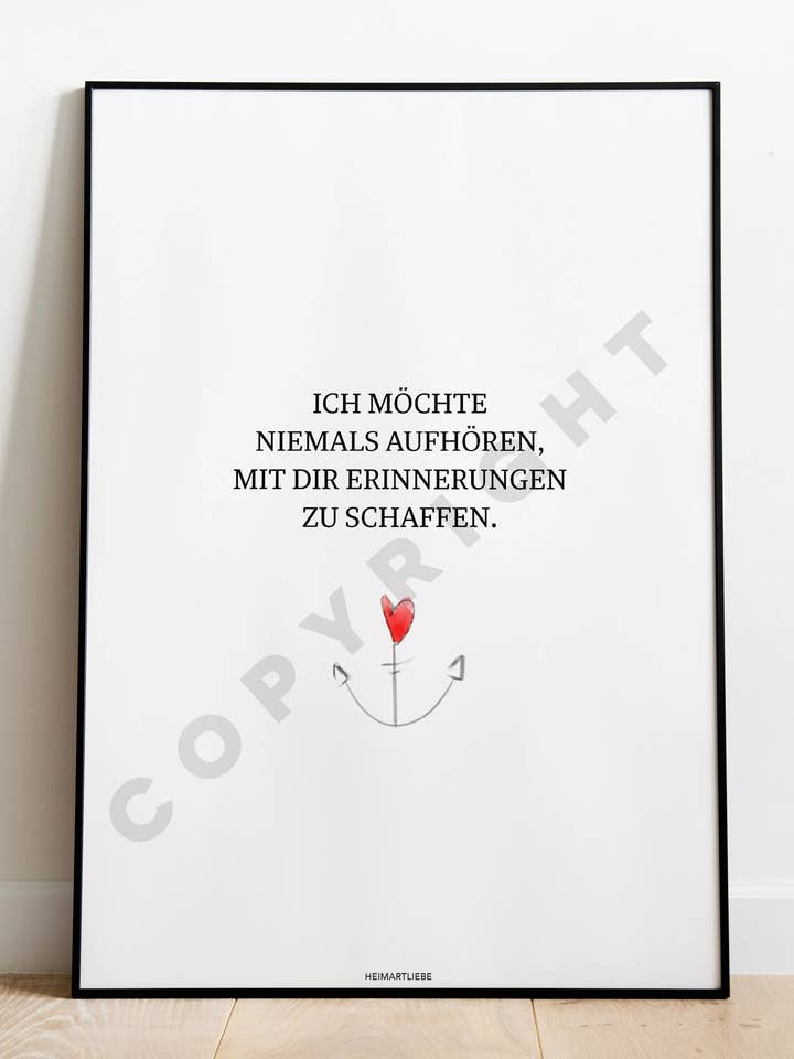 PRINT - REMINDERS for wholesale by HEIMARTLIEBE®