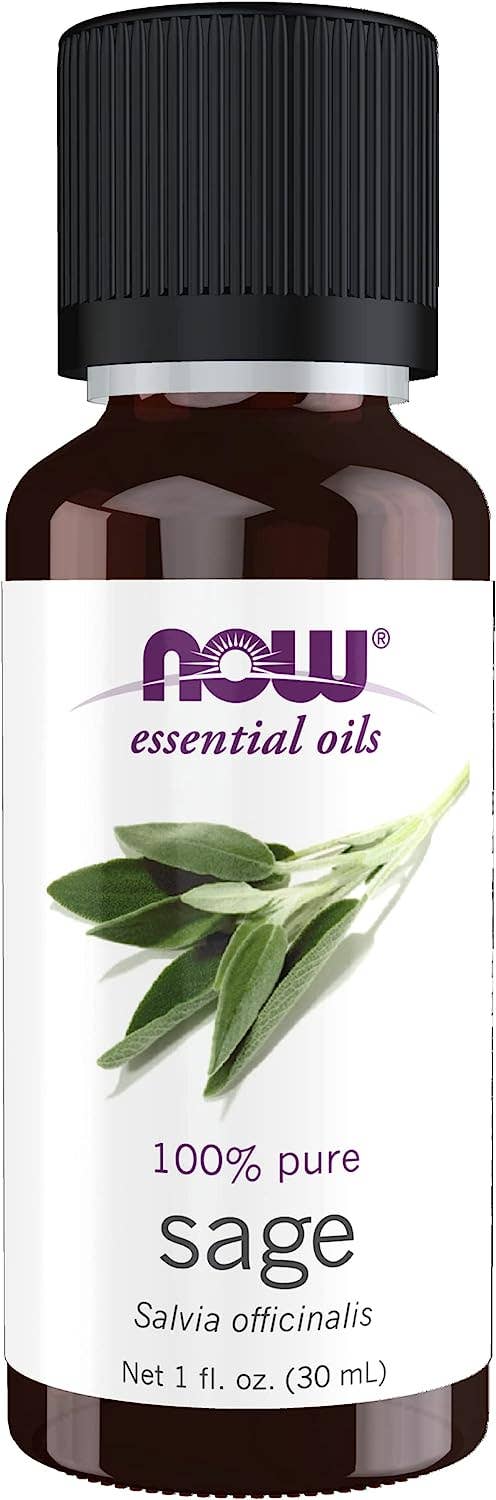 NOW Essential Oils, Sage Oil, Normalizing Aromatherapy Scent for wholesale by NutriCelebrity