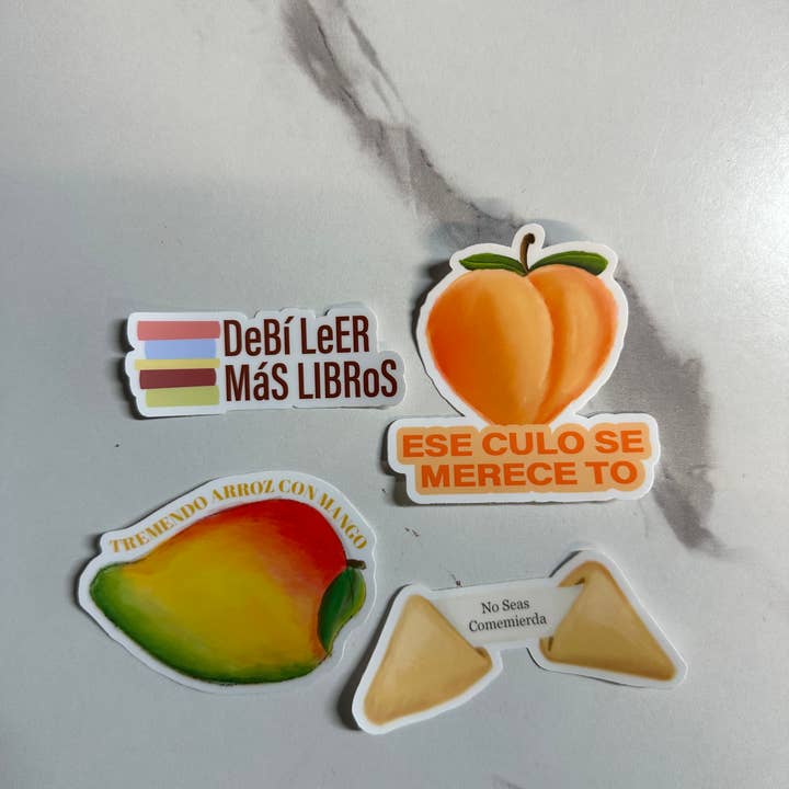 Latine-Inspired Stickers for wholesale by SAAV by Steamy Lit