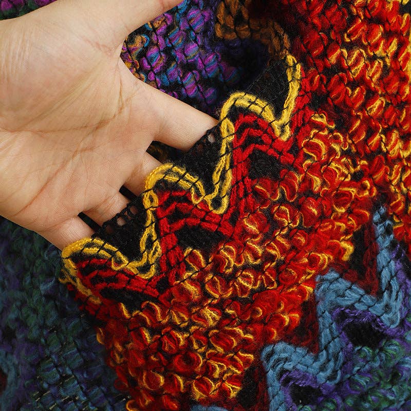 Funkyrel® Atzbranding Limited – Engroshandel Wrap - Dame – Scarvii - Boho sjal med lomme4