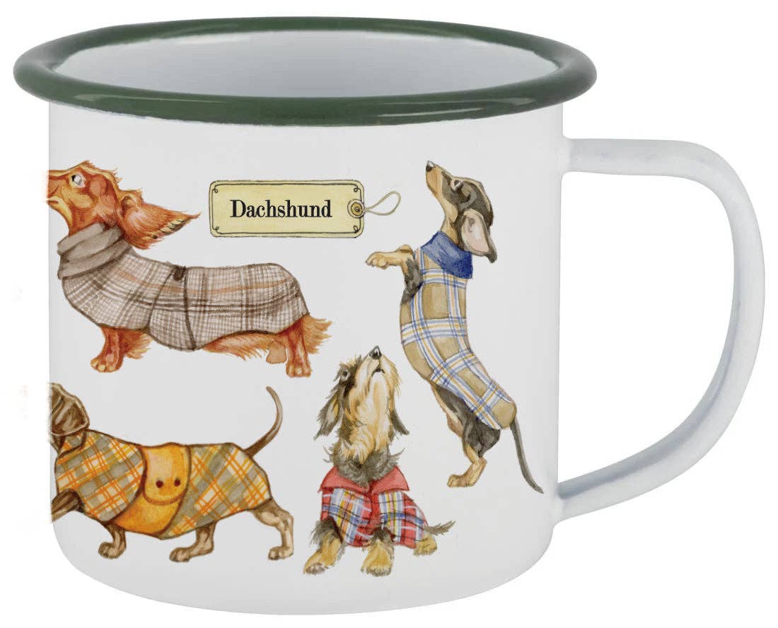 Animal Prints - Wholesale Coffee Mug - Mugs with collage - Dachshund - design 11