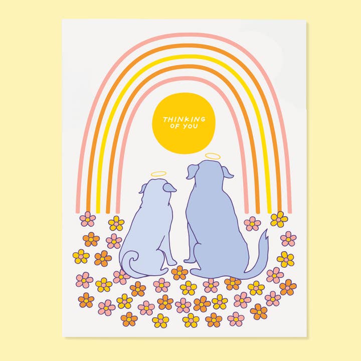 Carte Pensée de Chien pour la vente par The Good Twin
