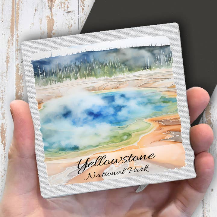 Imán de nevera del Parque Nacional Yellowstone Wyoming para venta al por mayor de Avery Lane Gifts
