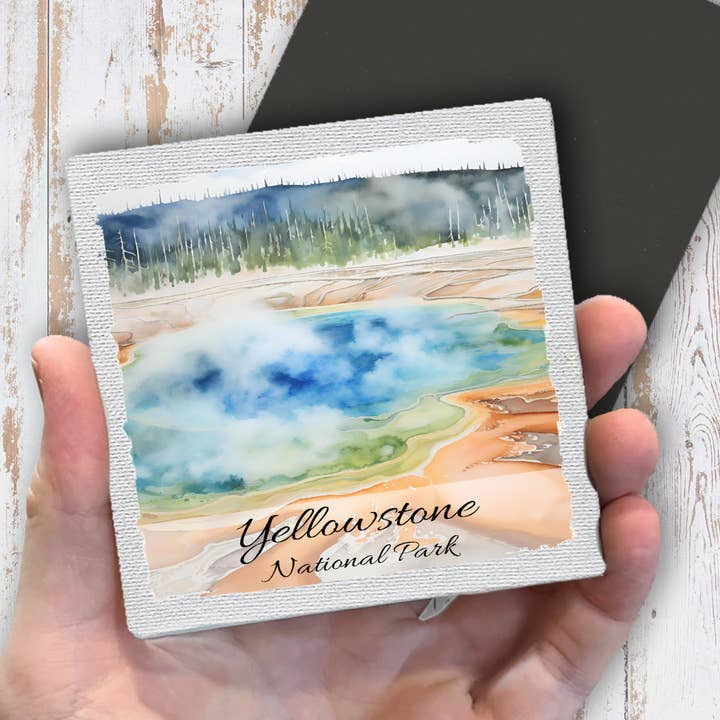 Yellowstone Nationalpark Wyoming Køleskabsmagnet for engroshandel hos Avery Lane Gifts